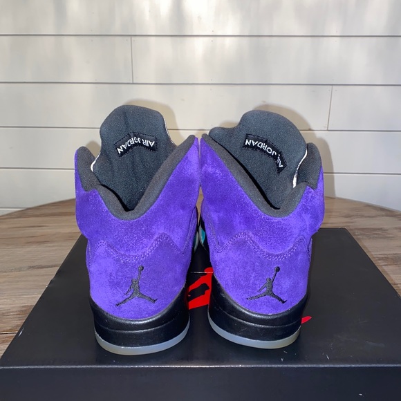 Nike Air Jordan 5 Retro Alternate Grape size 9 - Picture 5 of 9